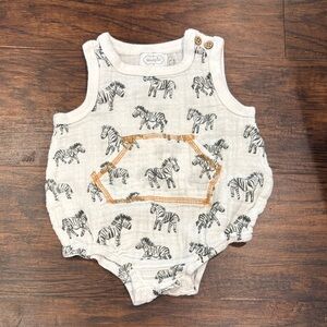 Mud pie baby onesie 🦓